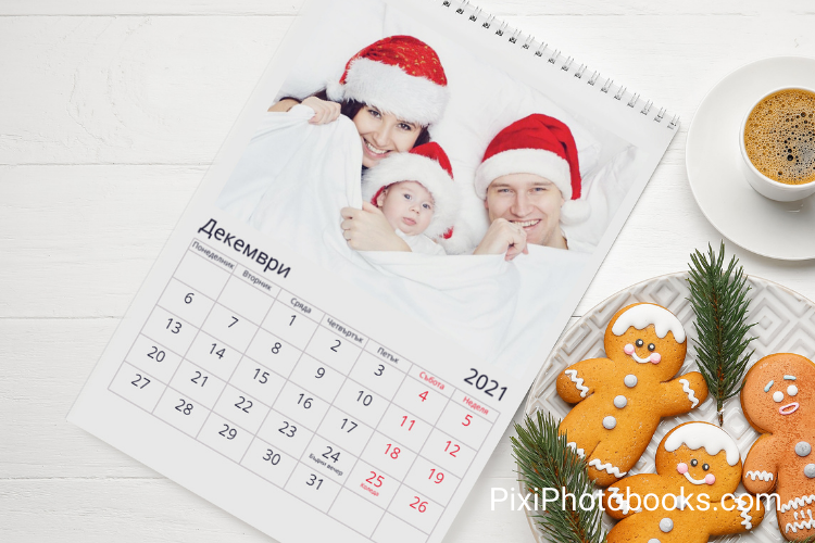 Коледен фото календар
